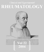 Cover Clinical and Experimental Rheumatology