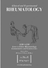 LER & CER - Letter to Editor Rheumatology: Commentaries and Controversies