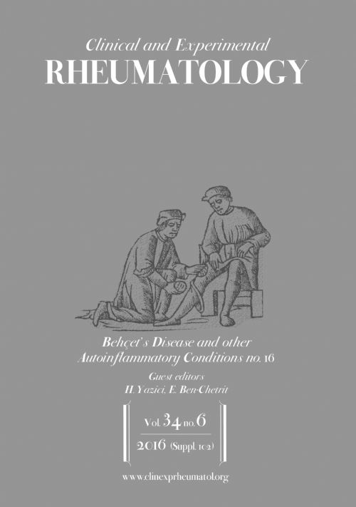 Behçet's disease and other autoinflammatory conditions - No. 16
