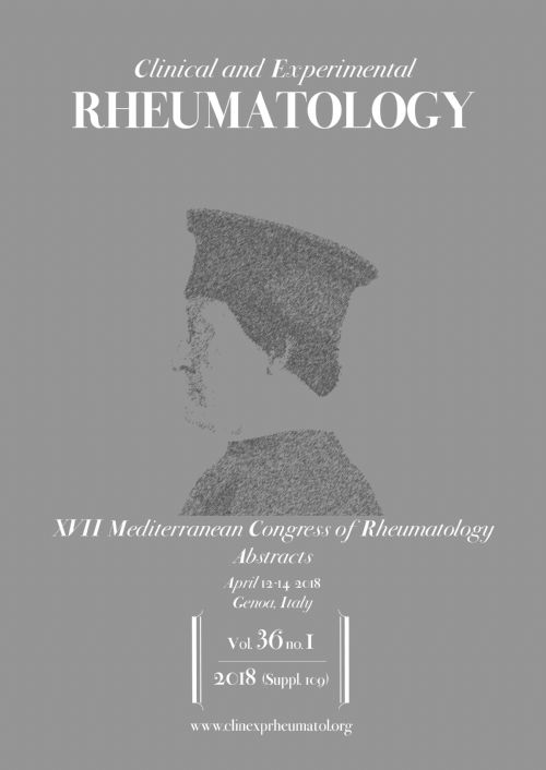 XVII Mediterranean Congress of Rheumatology - Abstracts