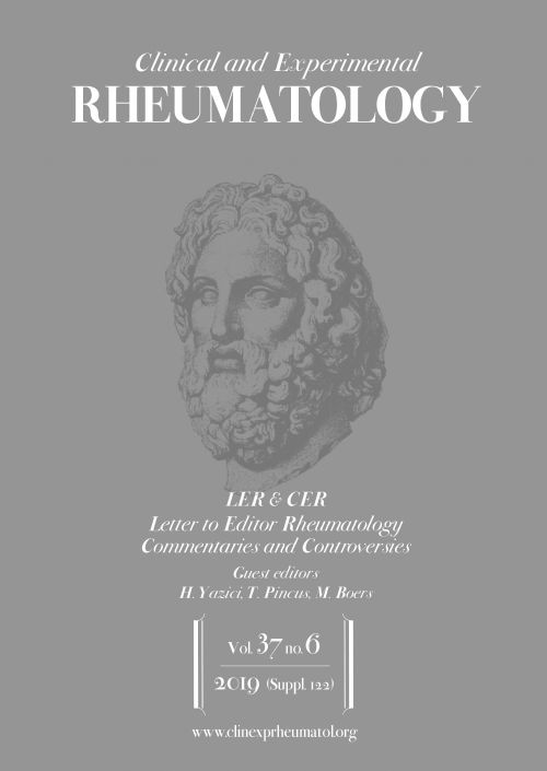 LER & CER - Letter to Editor Rheumatology: Commentaries and Controversies